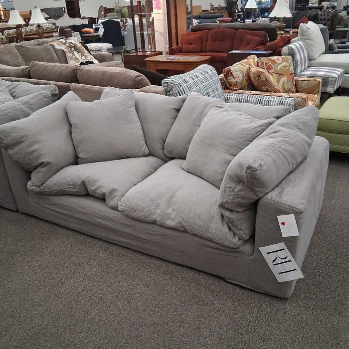 Restoration Hardware Gray Cloud Sofa