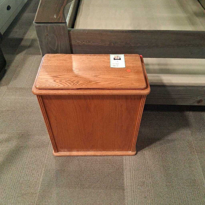 Small Oak Hamper