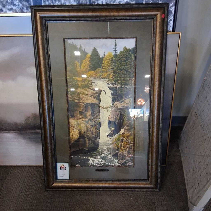 Scott A. Weir "Look out Point" Framed Picture