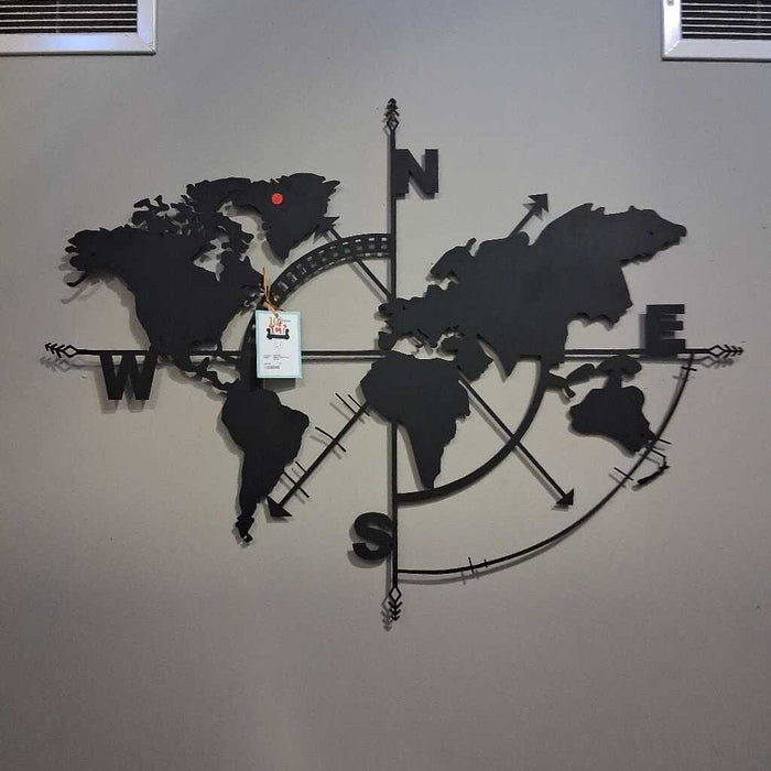 Metal Continental Decor
