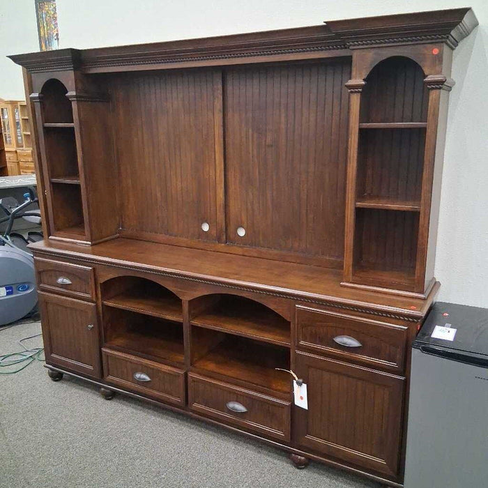 Large 2 Pc Entertainment Center
