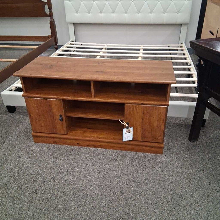 Small Oak Media Console