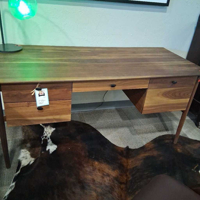 Crate & Barrel MCM Wood Desk