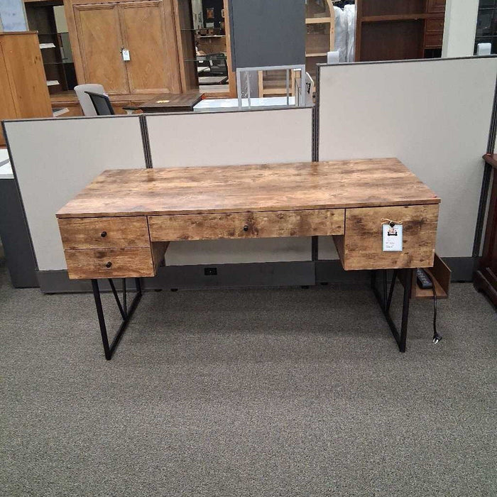 Faux Wood Rustic Desk