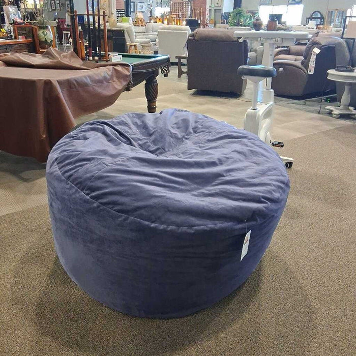 Large Blue Bean Bag