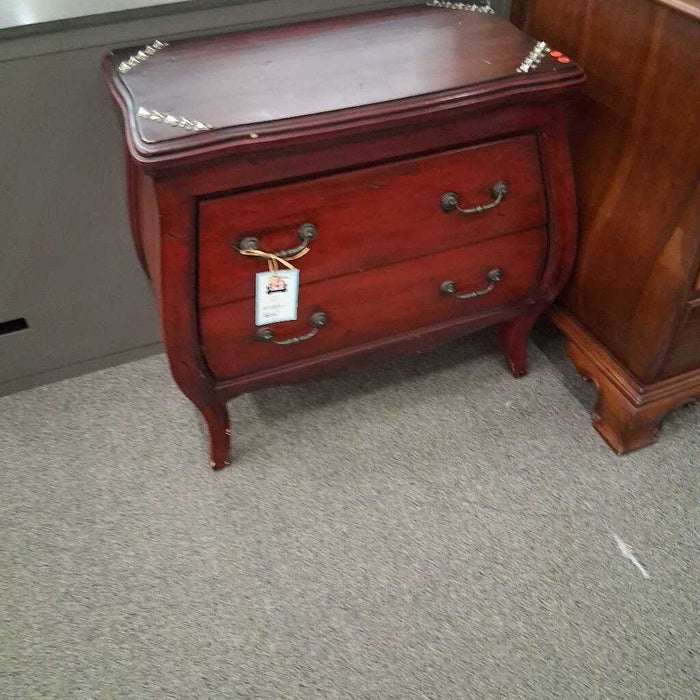 Red Ornate 2 Dwr Dresser