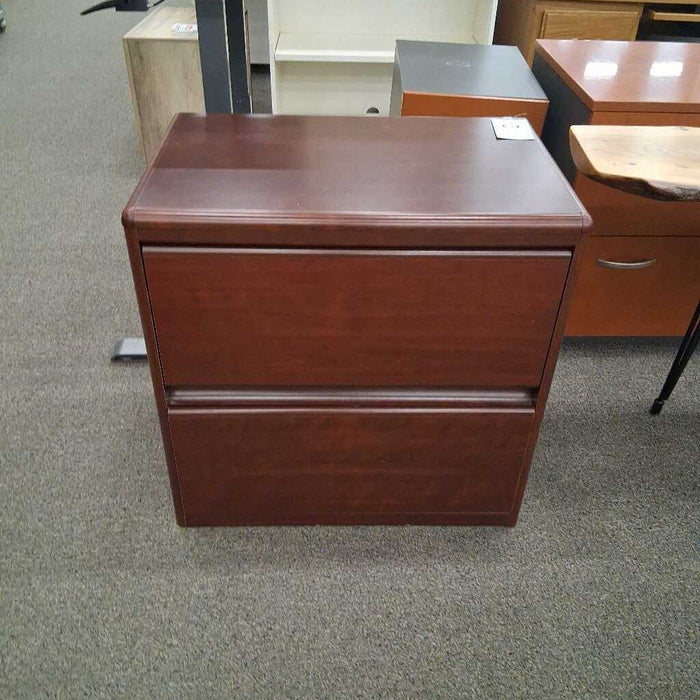 2 Dwr Cherry File Cabinet