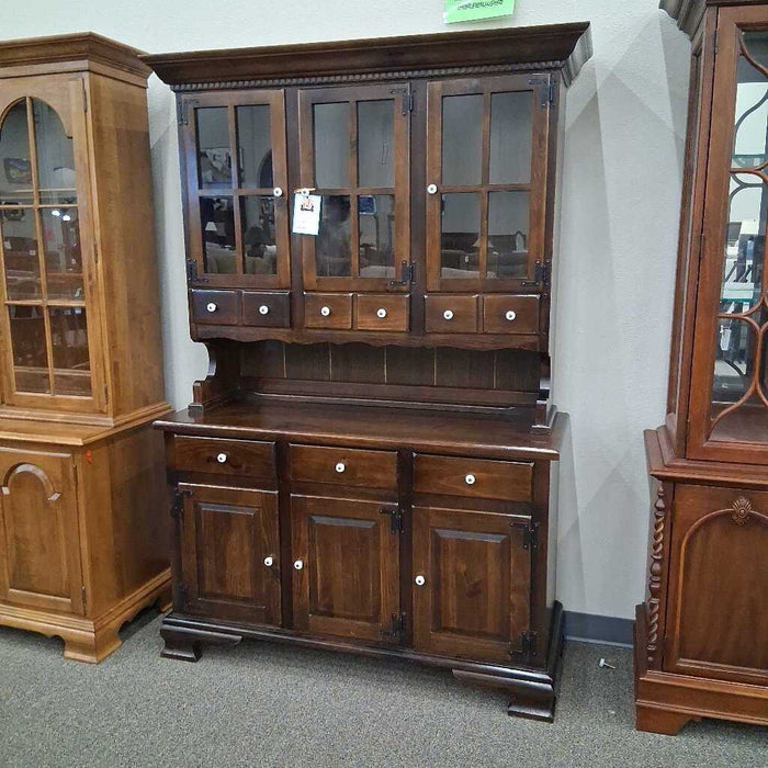 Dark Oak 2 Pc Hutch