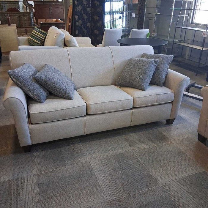 Gray Fabric Flexsteel Sofa