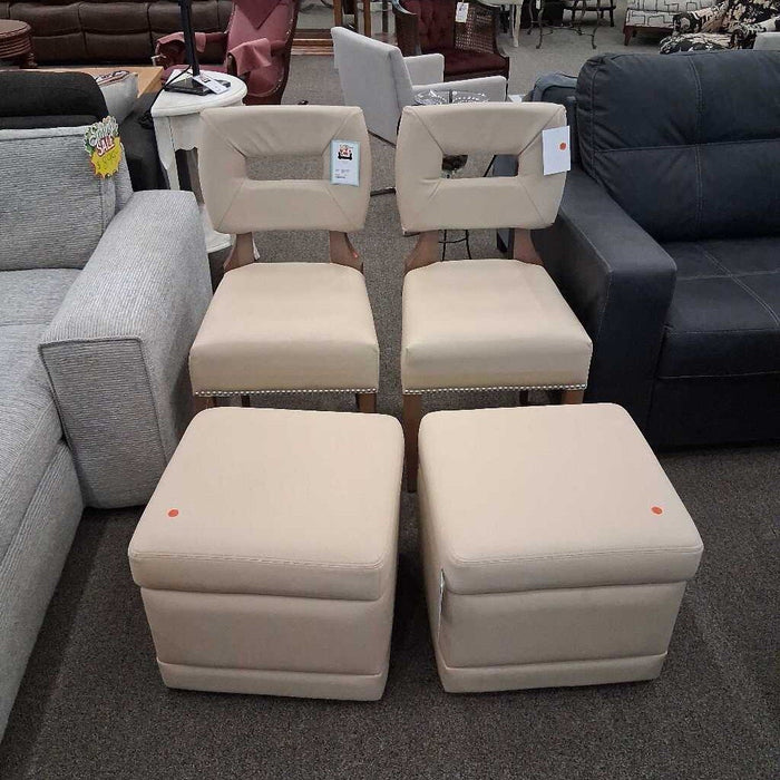Beige Accent Chair