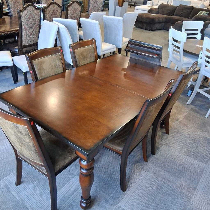 Dark Wood Dining Set 1L 5CH