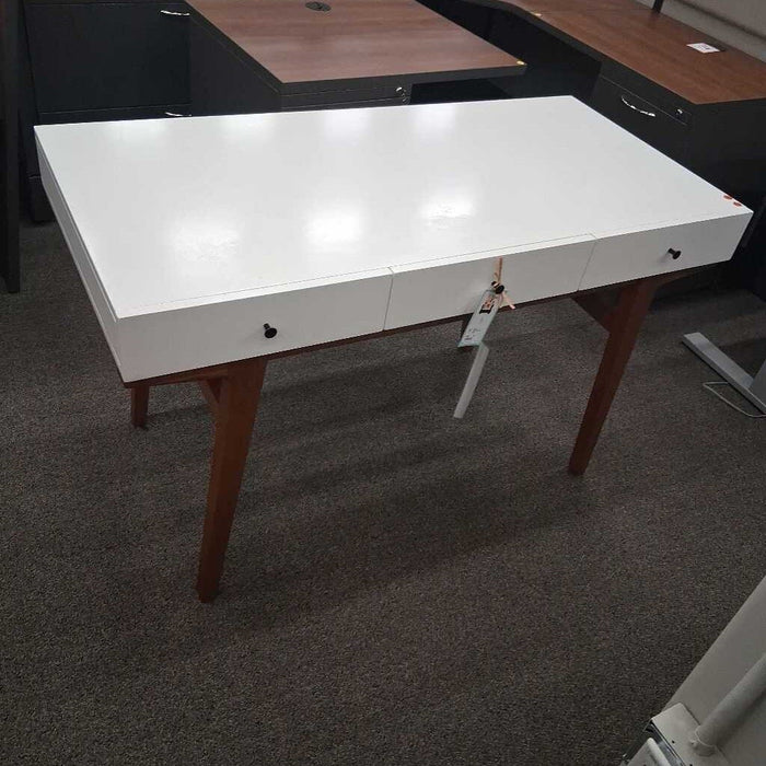 White West Elm Desk