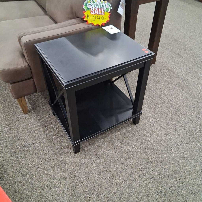 Black End Table