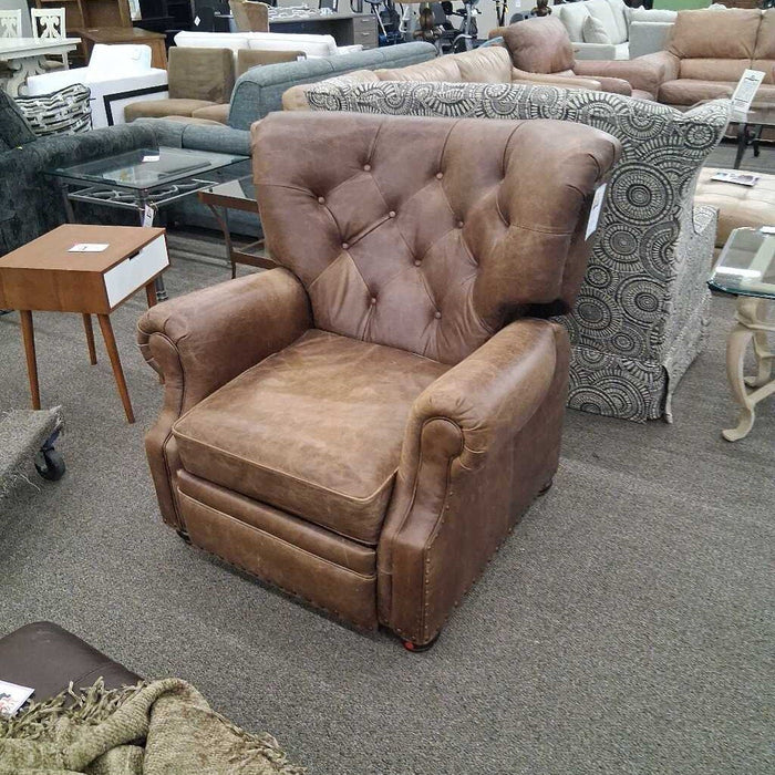 Pottery Barn "Lansing" Leather Recliner