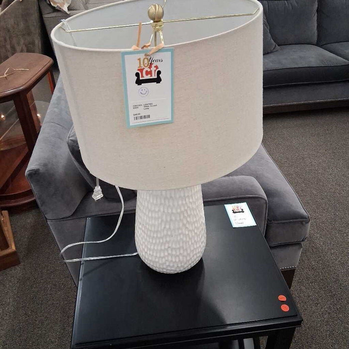 White Accent Lamp