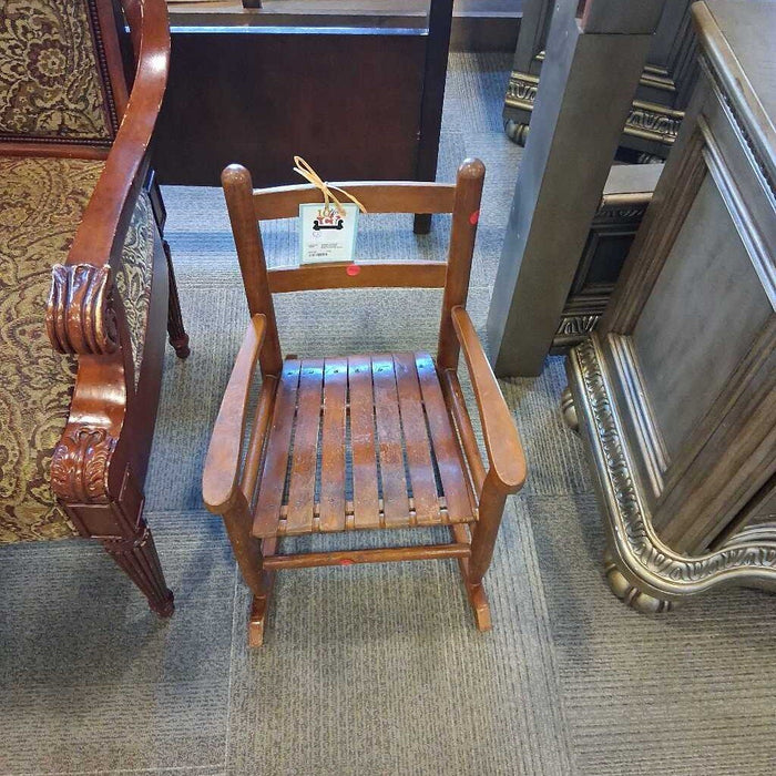 Small Vintage Kids Rocking Chair