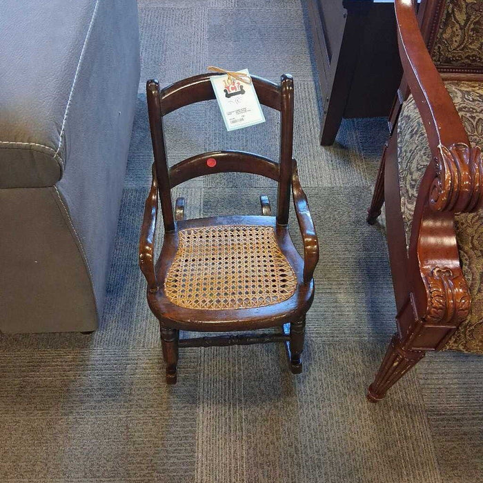 Small Vintage Kids Rocking Chair