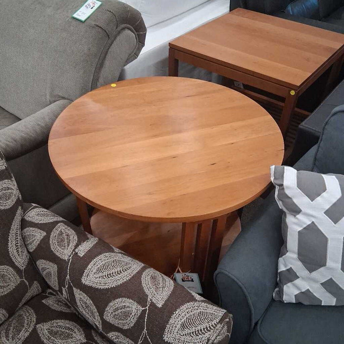 Stickley Round Mission Style Table