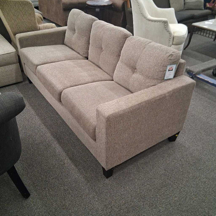 Tan Fabric Sofa