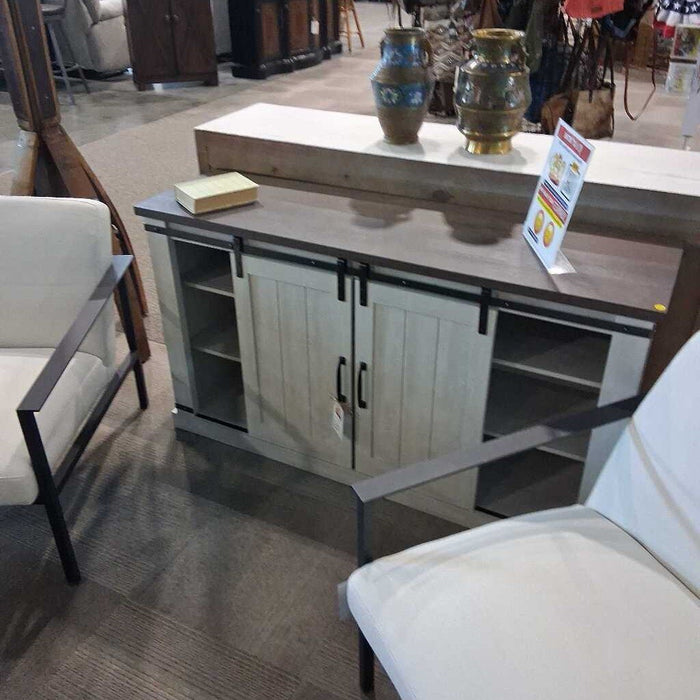 Farmhouse Style Media Console