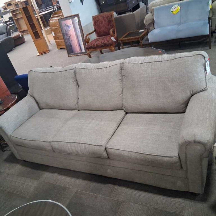 Corinthian Gray Fabric Sofa