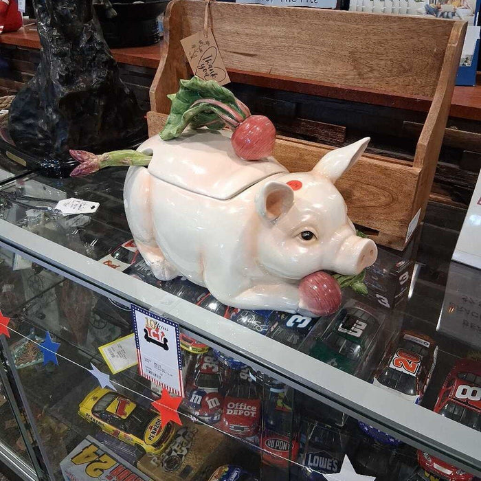 Fitz & Floyd Ceramic Pig Tureen