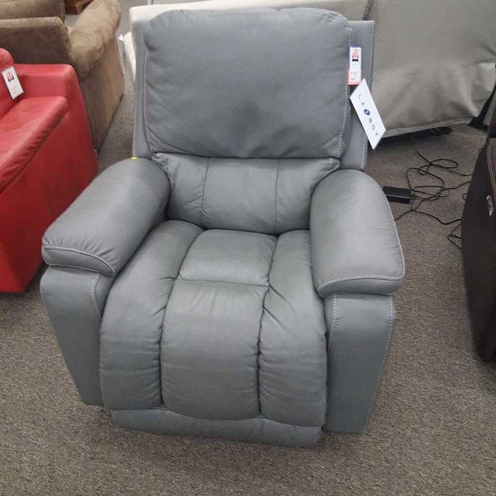 LaZboy Greyson Gray Power Recliner