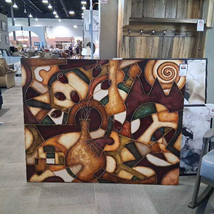 Elland Contemporary Abstract Canvas