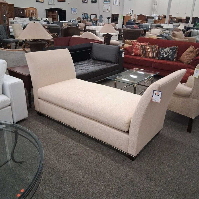 Lee Beige Fabric Settee