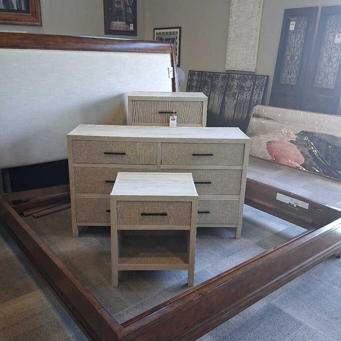 Light Gray Dresser, Tallboy & N/S