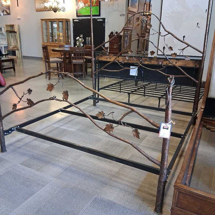 E.K Bronze Botanical Bed Frame
