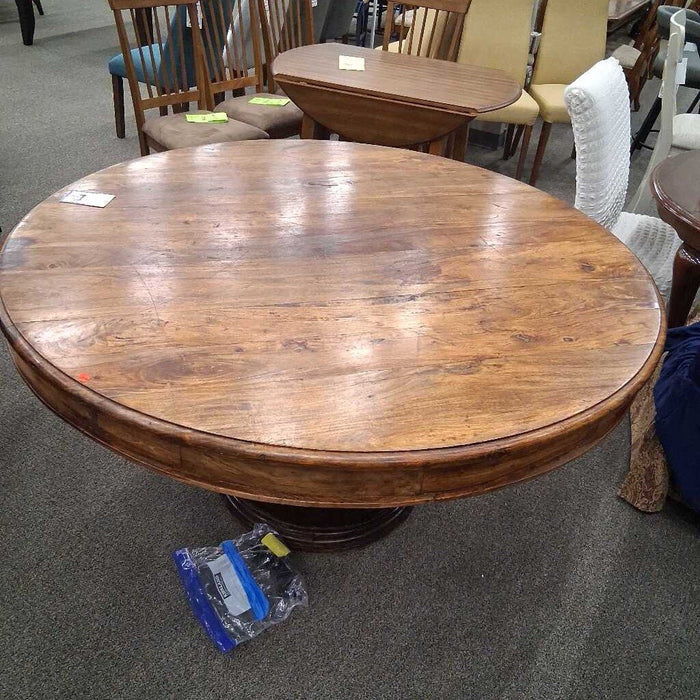 Vintage Round Top Table (Has Scratches)