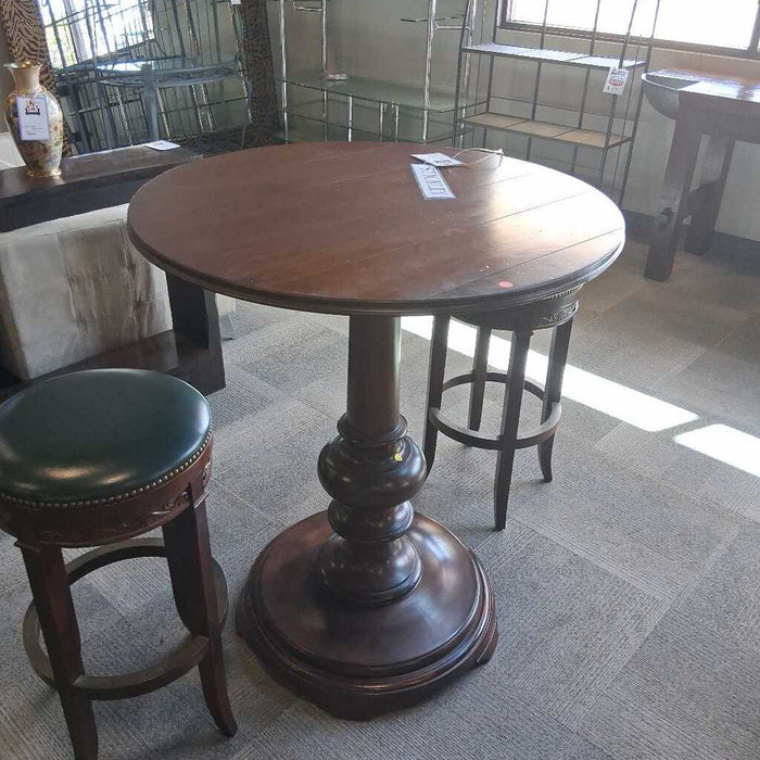 Stickley 3 Pc Dark Wood Bistro Set