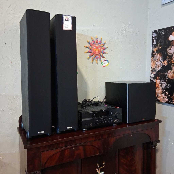 Yamaha & Polk 4 Pc Speaker Set