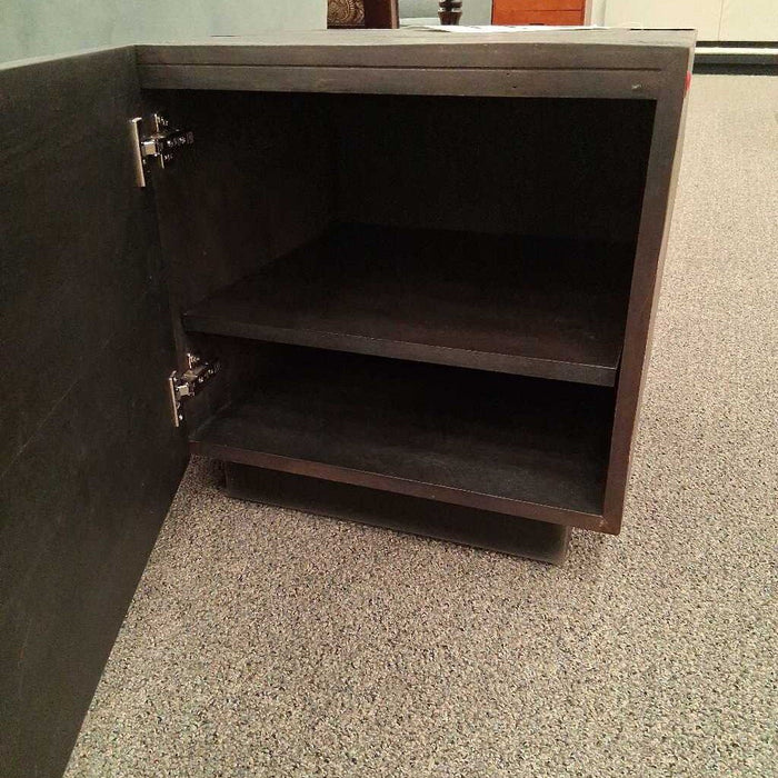 Restoration Hardware Gray End Table
