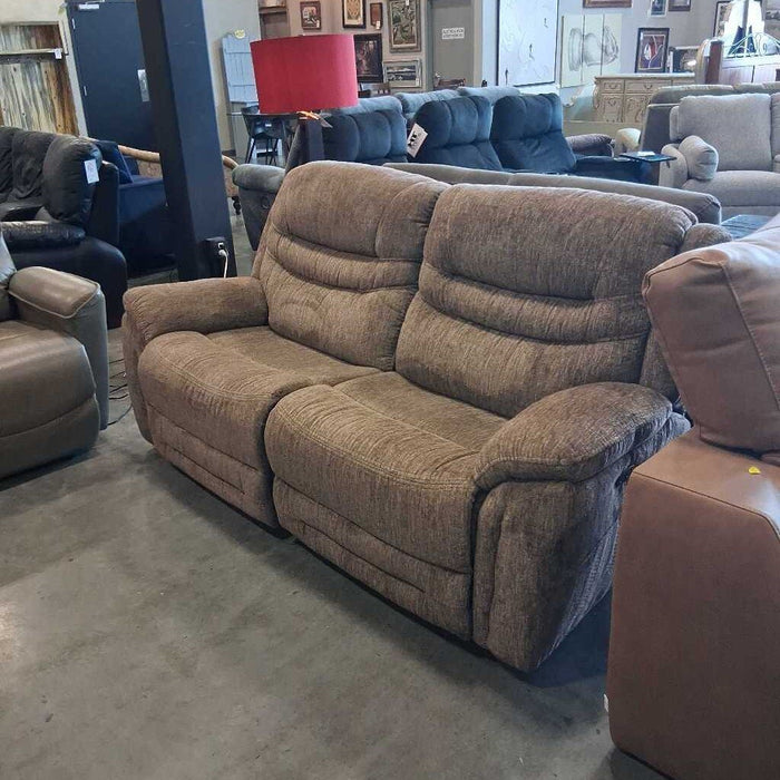 Jason Furniture Brown Power Loveseat