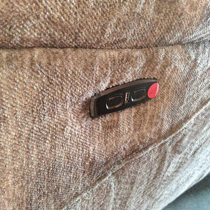 Jason Furniture Brown Power Loveseat