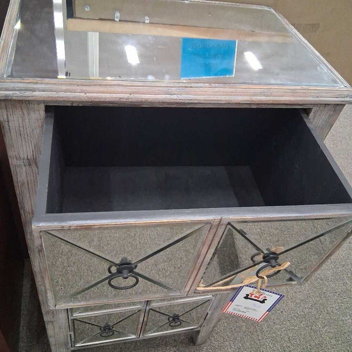 Mirrored Cabinet w/ Dwr