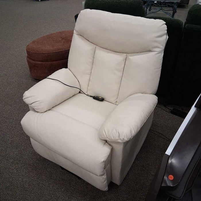 Cream Power Lift Chair