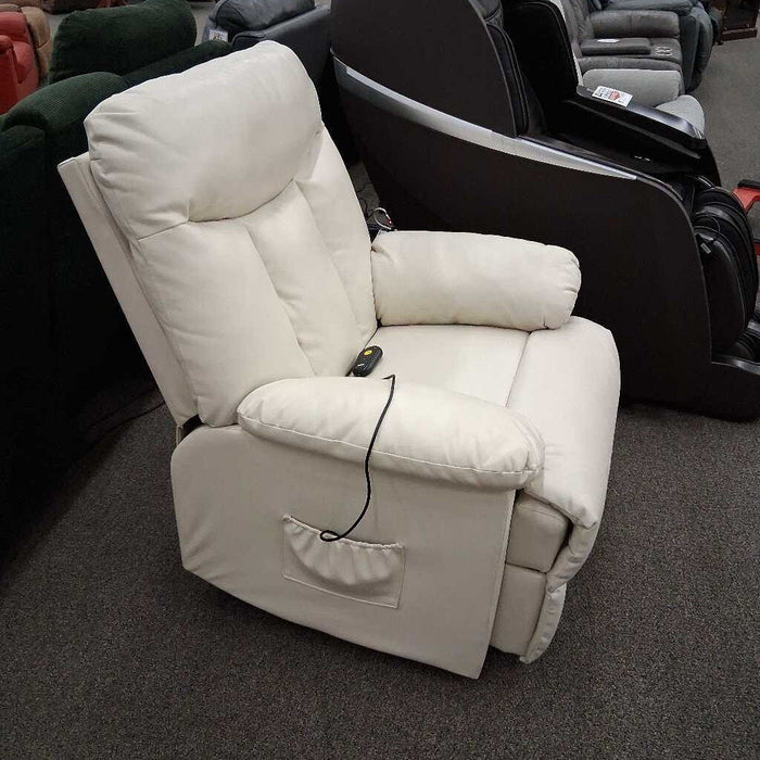 Cream Power Lift Chair