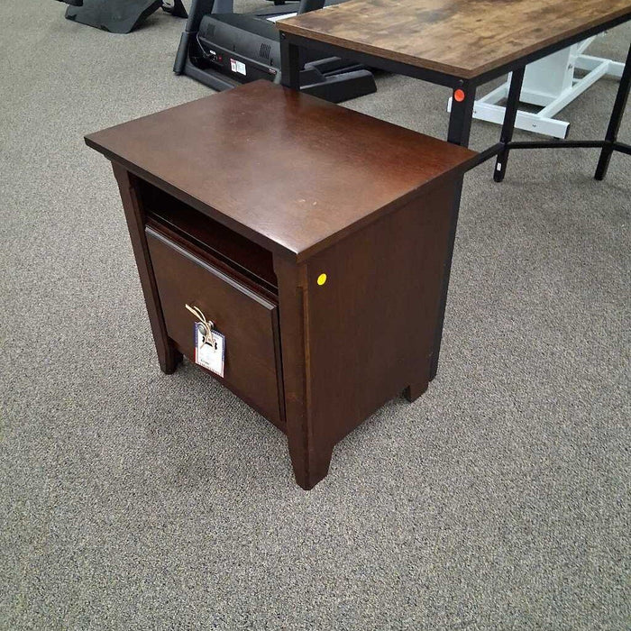 Cherry Printer Stand w/ Dwr
