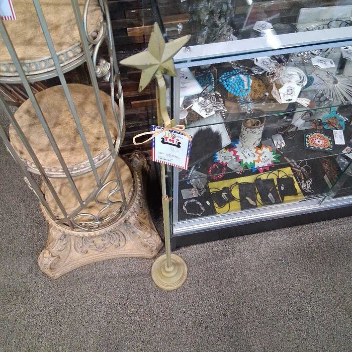 Metal Cane Holder w/ Star