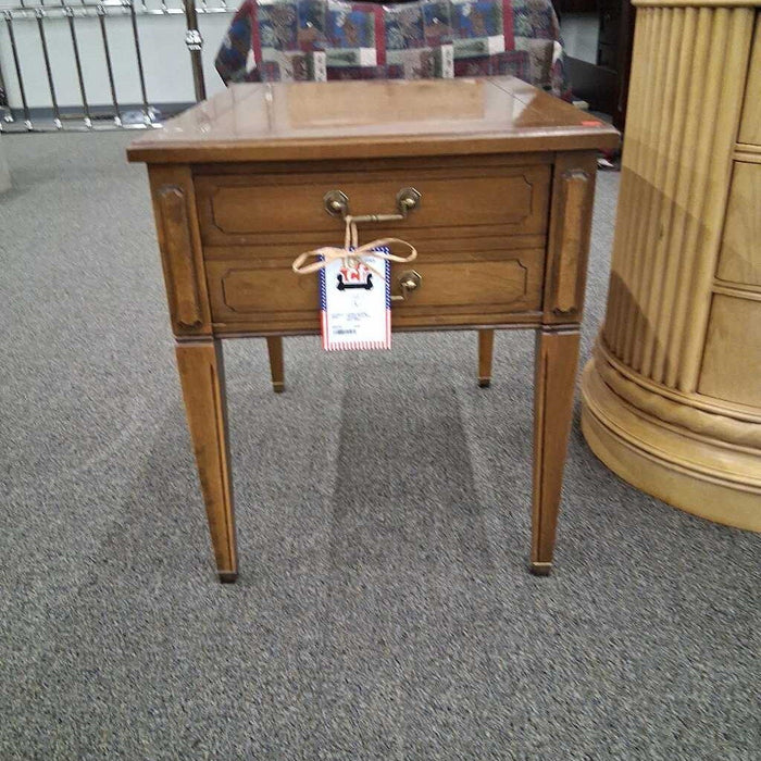 Vintage Two Dwr End Table