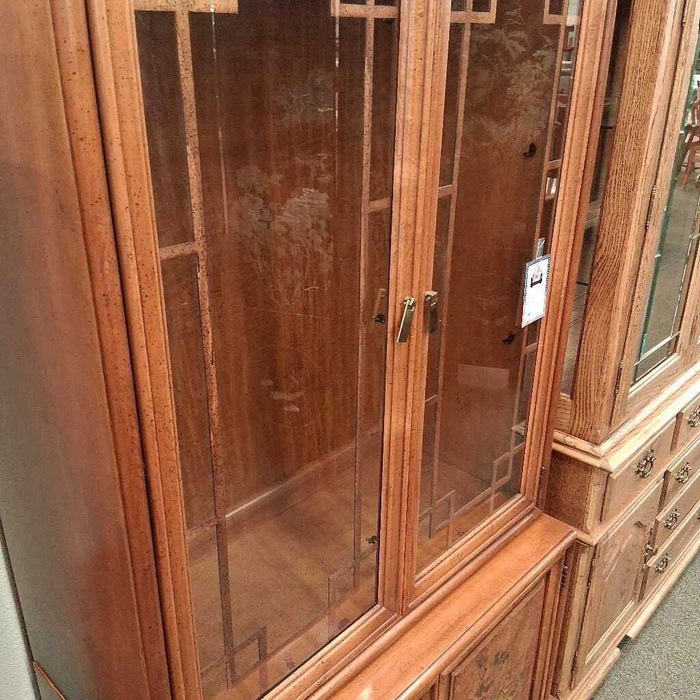 Vintage 2 Pc Asian Style Hutch