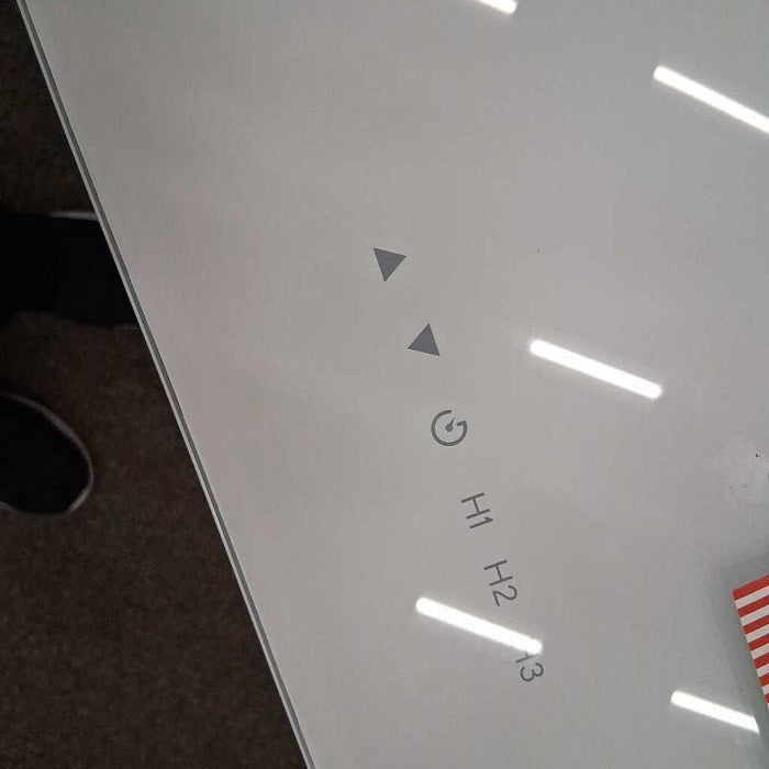 White Power Adjustable Lift Desk