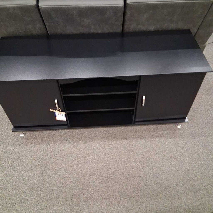 Black Media Console w/ Storage