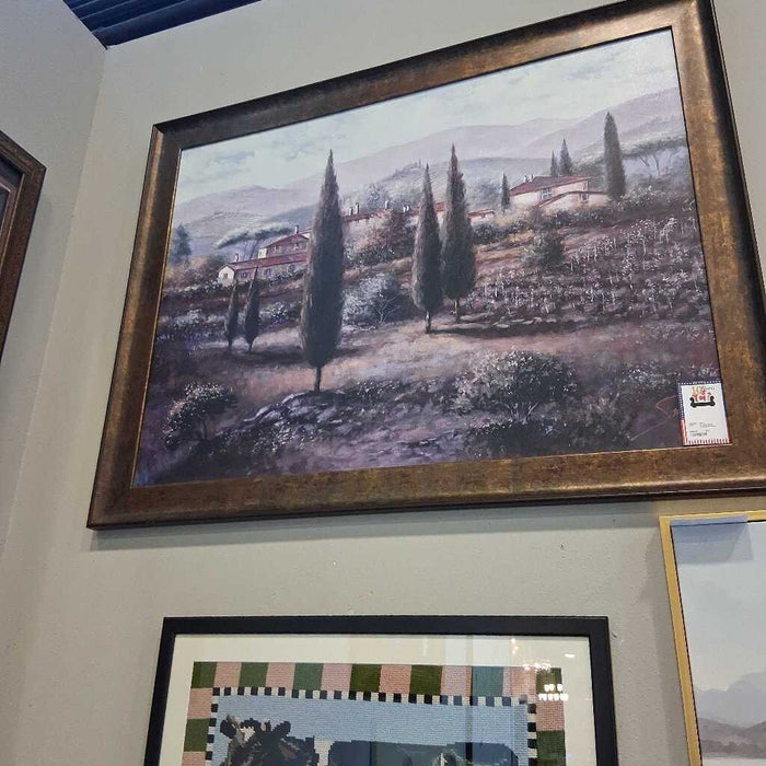 Tuscan Style Framed Painting