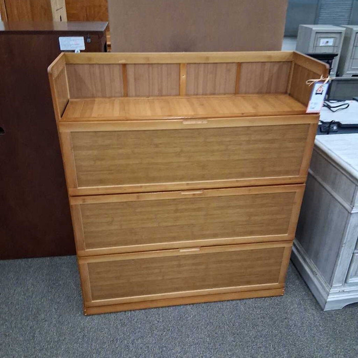 Bamboo Shoe Organizer