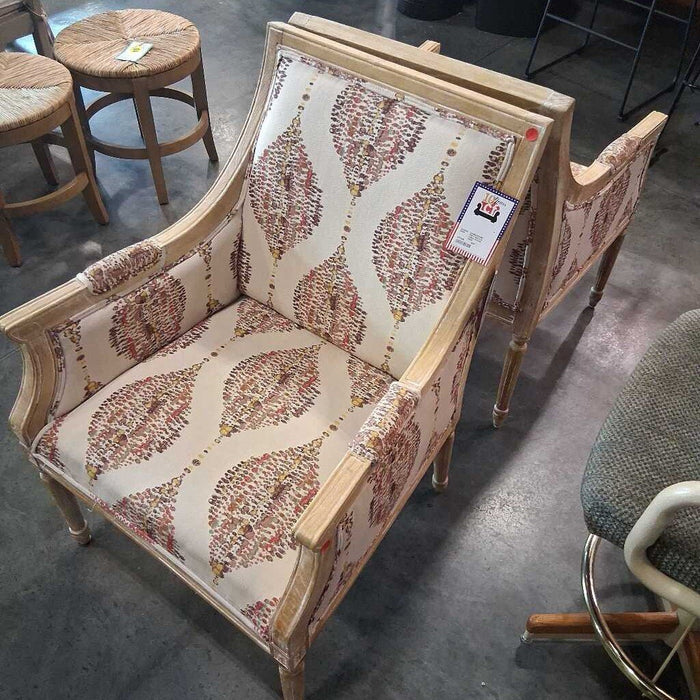 Peir 1 Wood & Fabric Accent Chair