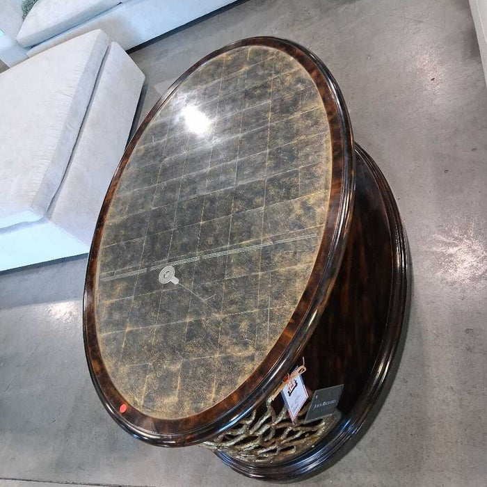 John Richard Mirror Top Coffee Table